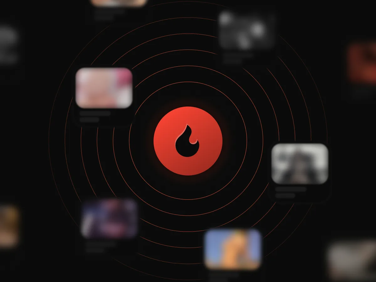 Mutual touches unlocking private messages